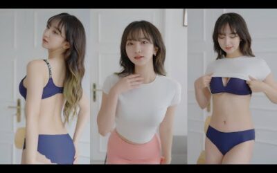 4K 세로룩북 눈앞에서 보는 레깅스 트레이닝복 룩북 직캠 레전드 Lookbook 꽃송