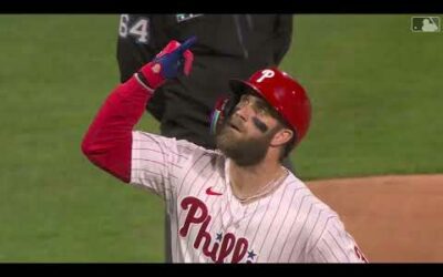 Bryce Harper and Alec Bohm got it started and the Phillies didn’t look back in World Series Game 3!