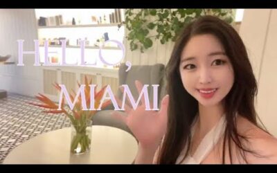 나정이의 혼자서 마이애미 여행 Vlog – 🧜‍♀️🌊💜 #miami