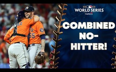 HOUSTON COMPLETES A COMBINED NO-HITTER IN THE WORLD SERIES!!! (Only the 2nd no-hitter in WS HISTORY)