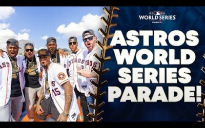 Houston, we have a parade! Astros have World Series Parade to celebrate winning the World Series!