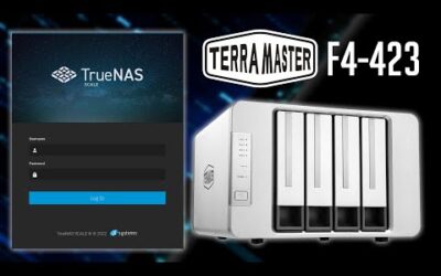 How I Installed TrueNAS Scale on a TerraMaster F4-423