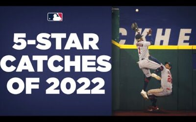 INCREDIBLE CATCHES!! All StatCast 5-STAR catches from the 2022 MLB season!