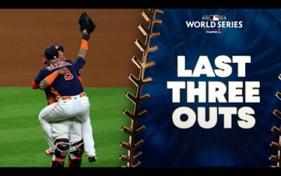 Last 3 outs!! Astros finish off the Phillies to win the World Series!