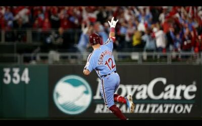 Schwarber gets it started! Kyle Schwarber hits a leadoff homer for the Phillies!