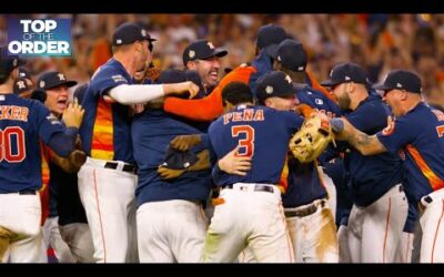 THE HOUSTON ASTROS ARE WORLD SERIES CHAMPIONS, ROOKIE JEREMY PENA MAKES HISTORY AS WORLD SERIES MVP