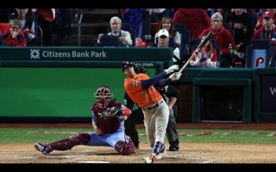 The rookie strikes again! Jeremy Peña puts the Astros ahead with a World Series homer!