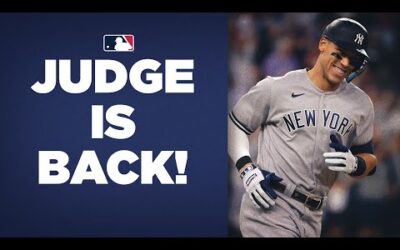 AARON JUDGE BACK TO YANKEES!! Judge reportedly signs 9-year $360 million! (Career Highlights)