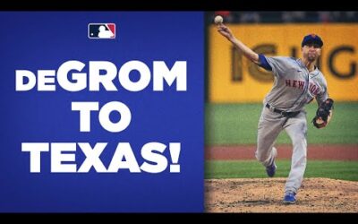 Jacob deGrom AGREES TO DEAL WITH THE TEXAS RANGERS! (Signs 5-year contract in the Lone Star State)