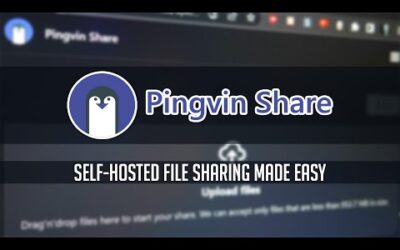 Self-Hosted File Sharing Made EASY with Pingvin Share