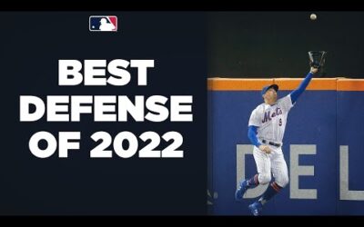 The 60 best defensive plays of 2022! (HR robberies, diving catches, and incredible throws!)