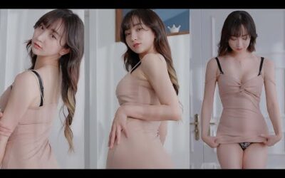 [4K 세로룩북] 몸매가 잘보이는 터질듯한 원피스 룩북 직캠 onepiece Lookbook 꽃송 언더웨어 룩북 Underwear LOOKBOOK 룩북 직캠