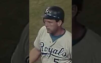 George Brett makes HISTORY and immediately gets picked off! 😂