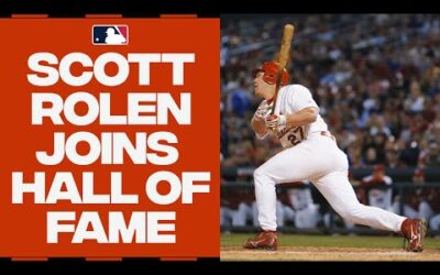 Scott Rolen gets the call to the Hall! (Career Highlights)