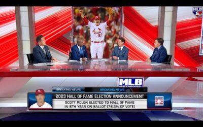 Scott Rolen voted into the Baseball Hall of Fame! (MLB Network discusses his candidacy and career!)