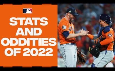 CRAZIEST stats and oddities of 2022!! (HOU World Series No-Hitter, SEA 7-run comeback and more!)