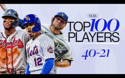 Top 100 Players of 2023! | 40-21 (Feat. Ronald Acuña Jr., Francisco Lindor, Corbin Burnes and more!)