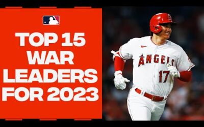 Top 15 projected WAR leaders for 2023! (Feat. Shohei Ohtani, Aaron Judge and MORE!)