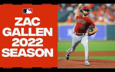 Zac Gallen is FILTHY on the mound! | 2022 Season Highlights