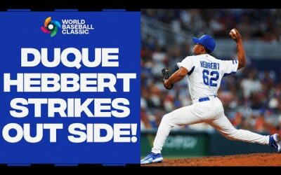 21-year-old Duque Hebbert STRIKES OUT THE SIDE against Juan Soto, Julio Rodríguez and Rafael Devers!