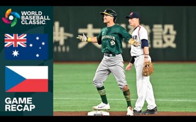 Australia vs. Czech Republic Game Highlights | 2023 World Baseball Classic