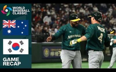 Australia vs. Korea Game Highlights | 2023 World Baseball Classic