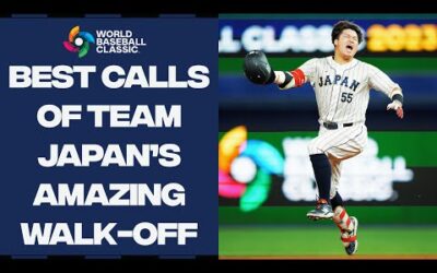 Best Broadcast Calls of Japan’s amazing walk-off vs. Mexico in World Baseball Classic!