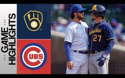 Brewers vs. Cubs Game Highlights (3/30/23) | MLB Highlights