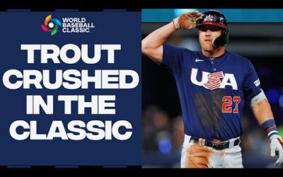 CAPTAIN AMERICA!! Mike Trout has AMAZING World Baseball Classic to lead USA to Finals!