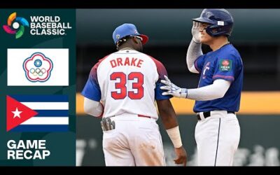 Chinese Taipei vs. Cuba Highlights | 2023 World Baseball Classic