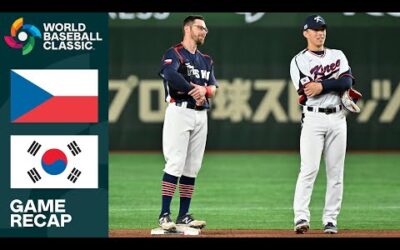 Czech Republic vs. Korea Highlights | 2023 World Baseball Classic