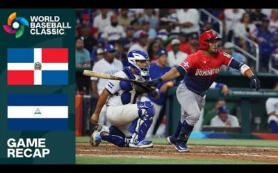 Dominican Republic vs. Nicaragua | 2023 World Baseball Classic