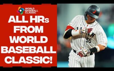 EVERY SINGLE HOME RUN from the 2023 World Baseball Classic!