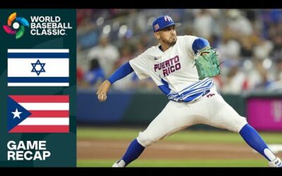 Israel vs. Puerto Rico | 2023 World Baseball Classic