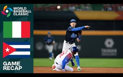 Italy vs. Cuba Game Highlights | 2023 World Baseball Classic