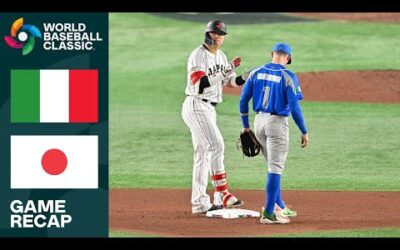 Italy vs. Japan Quarterfinals Game Highlights | 2023 World Baseball Classic