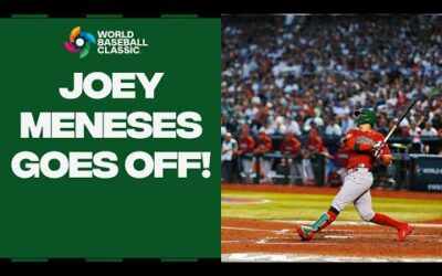 Joey Meneses helps Team Mexico STUN Team USA with TWO HOME RUN performance!