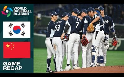 Korea vs. China Game Highlights | 2023 World Baseball Classic