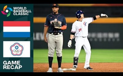 Netherlands vs Chinese Taipei Game Highlights | 2023 World Baseball Classic