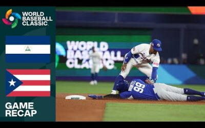 Nicaragua vs. Puerto Rico Game Highlights | 2023 World Baseball Classic