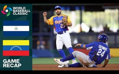 Nicaragua vs. Venezuela Game Highlights | 2023 World Baseball Classic