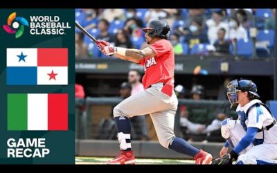 Panama vs. Italy Game Highlights | 2023 World Baseball Classic