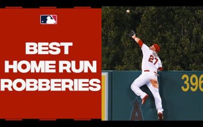 Relive some of the BEST home run robberies! (Feat. Mike Trout, Mookie Betts, Kevin Pillar and MORE!)