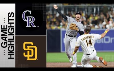 Rockies vs. Padres Game Highlights (3/30/23) | MLB Highlights