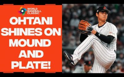 Shohei Ohtani SHINES on MOUND and at PLATE in 2023 World Baseball Classic debut!