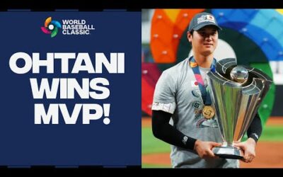 Shohei Ohtani’s DOMINATING World Baseball Classic! Leads Japan to title and wins tournament MVP!!