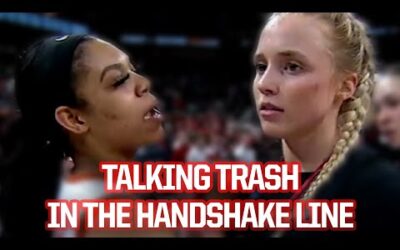 Texas player talks trash in the handshake line, a breakdown