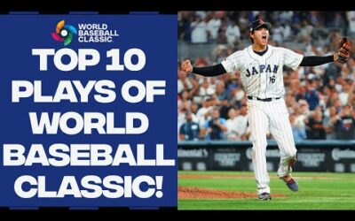 Top 10 plays from the World Baseball Classic!! (Trout vs. Ohtani! Murakami walk-off! and more!)