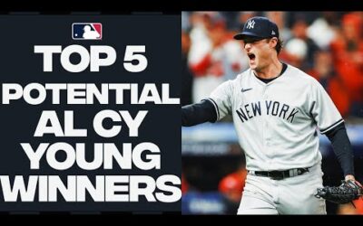 TOP five AL Cy Young contenders for the 2023 season!! (Feat. Shohei Ohtani, Gerrit Cole and MORE!)