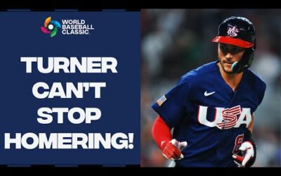 Trea Turner has INSANE World Baseball Classic! So MANY MEMORABLE moments for Team USA STAR